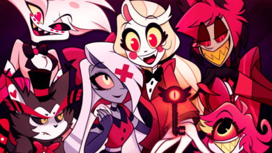 Wallpaper:7bayvw8x8_K= Hazbin Hotel Background